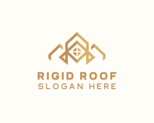 Roof Residence Roofing logo design