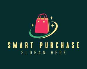 Fancy Shopping Bag Bazaar logo design