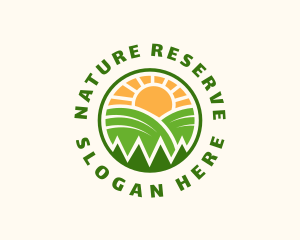 Eco Nature Agriculture logo design