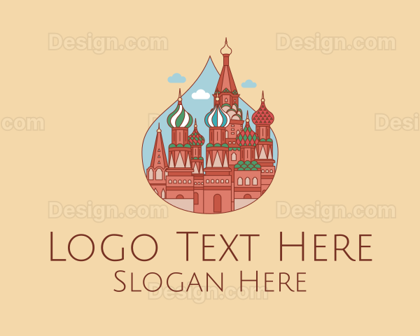 Russia Moscow Church Logo