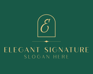 Elegant Luxury Fashion Boutique logo design