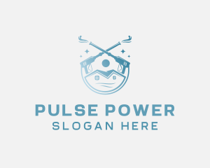 Power Washing Cleaner logo design