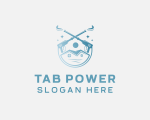 Power Washing Cleaner logo design