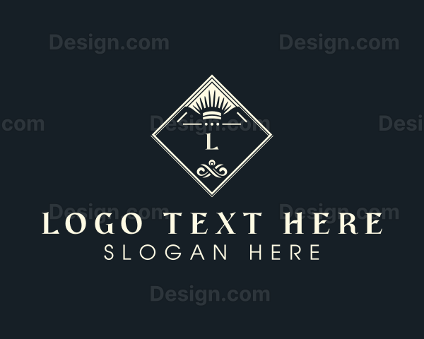 Fancy Fine Dining Restaurant Logo