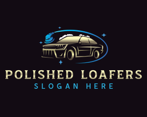 Auto Detailing Polisher logo design