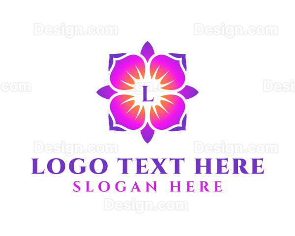 Flower Petals Florist Logo