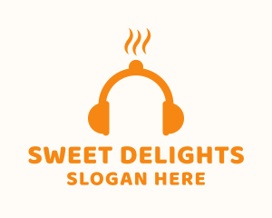 Headphones Food Podcast  Logo