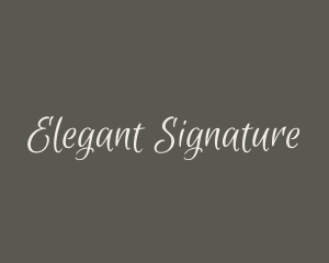 Luxury Handwritten Fashion logo design