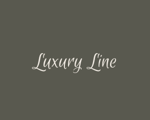 Luxury Handwritten Fashion logo design