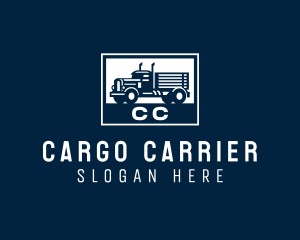 Cargo Truck Transport logo design