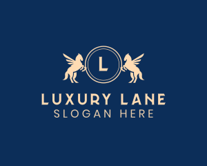 Pegasus Luxury Crest logo design