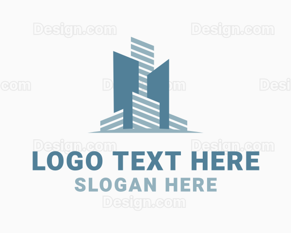 Building Skyscraper Realty Logo