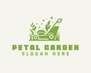 Yard Lawn Mower logo design