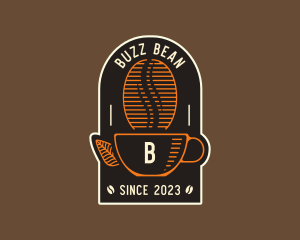 Retro Coffee Cafe logo design