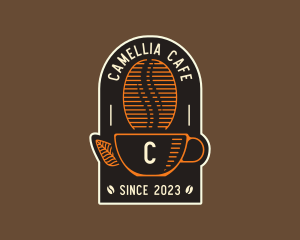 Retro Coffee Cafe logo design