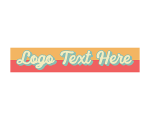 Cursive Retro Business logo