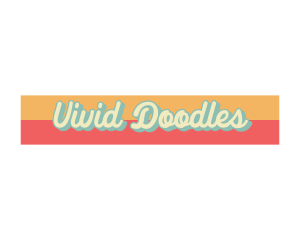 Cursive Retro Business logo design