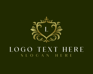 Luxury Shield Crown logo