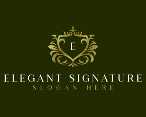 Luxury Shield Crown logo design