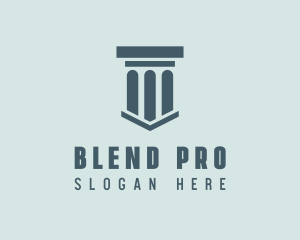 Professional Firm Pillar logo design