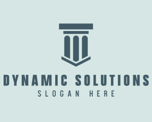 Professional Firm Pillar logo design