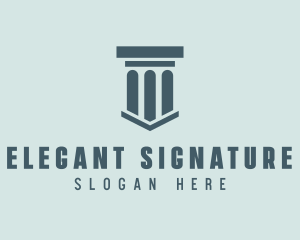 Professional Firm Pillar logo design