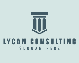 Professional Firm Pillar logo design