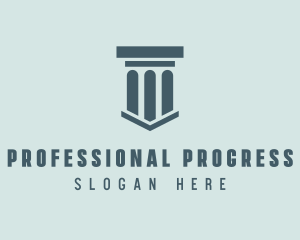 Professional Firm Pillar logo design