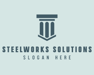 Professional Firm Pillar logo design