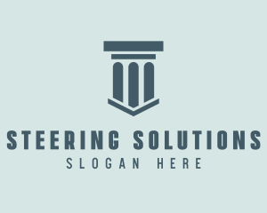 Professional Firm Pillar logo design