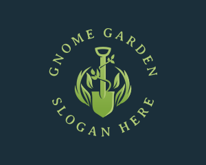 Garden Shovel Landscaping logo design