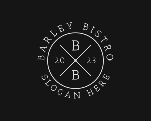 Professional Hipster Pub Bistro logo design