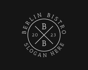 Professional Hipster Pub Bistro logo design