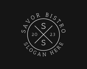 Professional Hipster Pub Bistro logo design