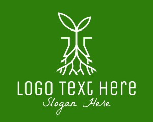 Plant Seedling Root logo