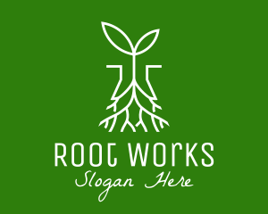 Plant Seedling Root logo