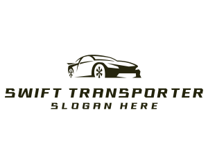 Sports Car Transportation logo design