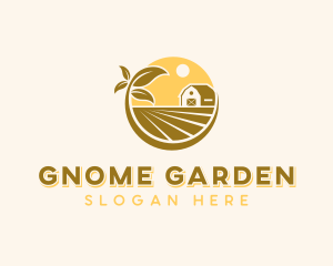 Farmhouse Landscaping Garden logo design