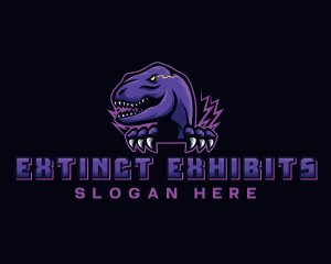 Wild Raptor Dinosaur logo