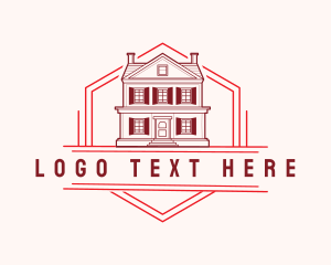 Residential Mansion Property Logo