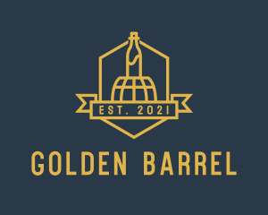 Beer Brewery Barrel logo design