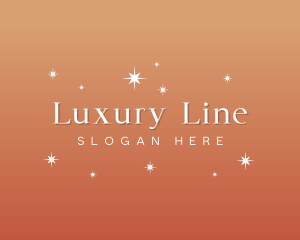 Elegant Luxury Star  logo design