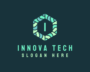 Hexagonal Tech Software logo design