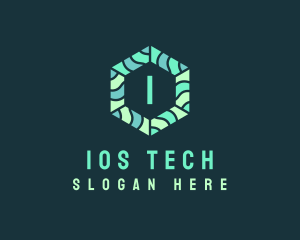 Hexagonal Tech Software logo design