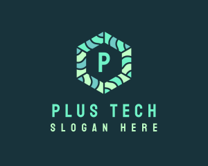 Hexagonal Tech Software logo design