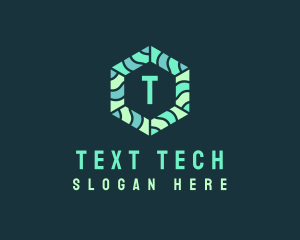 Hexagonal Tech Software logo design