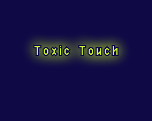 Toxic Neon Glow logo design