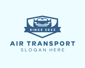 Shield Car Transportation logo design