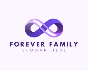 Infinity Loop Forever logo design