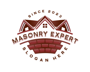 Brick House Construction logo design